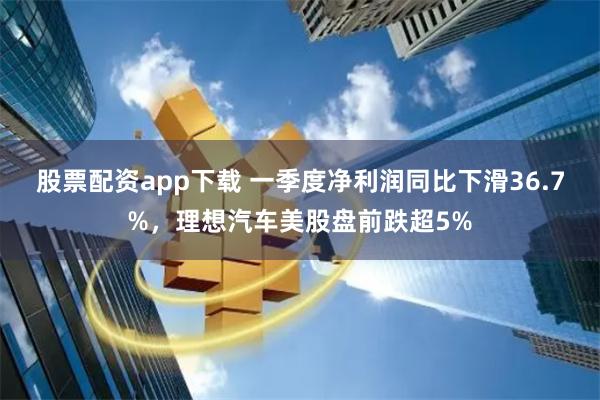 股票配资app下载 一季度净利润同比下滑36.7%，理想汽车美股盘前跌超5%